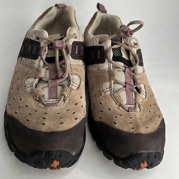 Timberland Suede brown and tan Hiking shoes - Picture 3 of 11